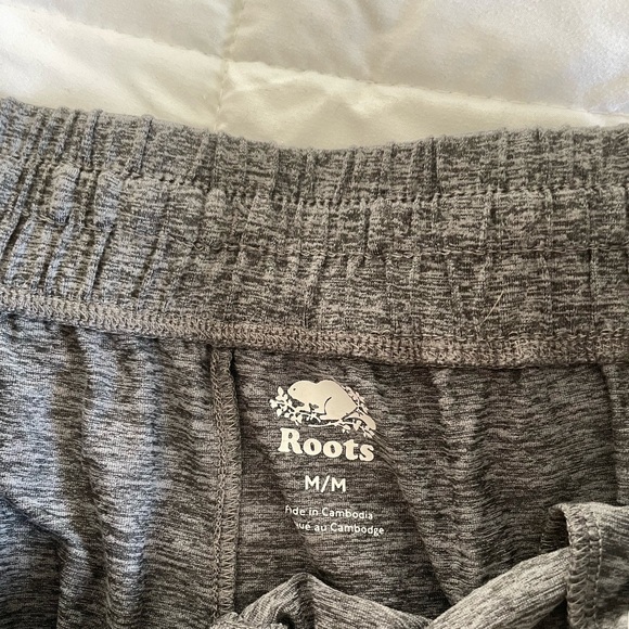 Roots Charcoal Lounge Shorts - Picture 2 of 2